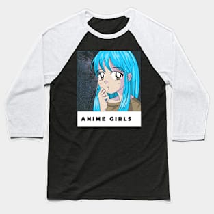 ANIME GIRLS Baseball T-Shirt